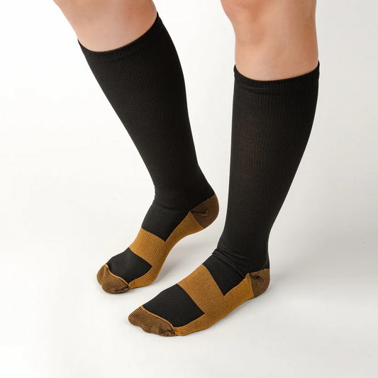 Full-Length Copper Compression Socks