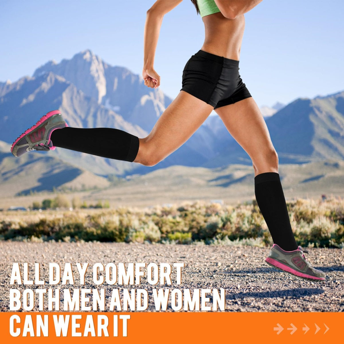 Full-Length Copper Compression Socks