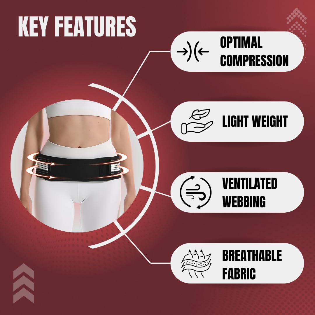 Stretchable Joint Hip Belt - For Lower Back Pain Relief