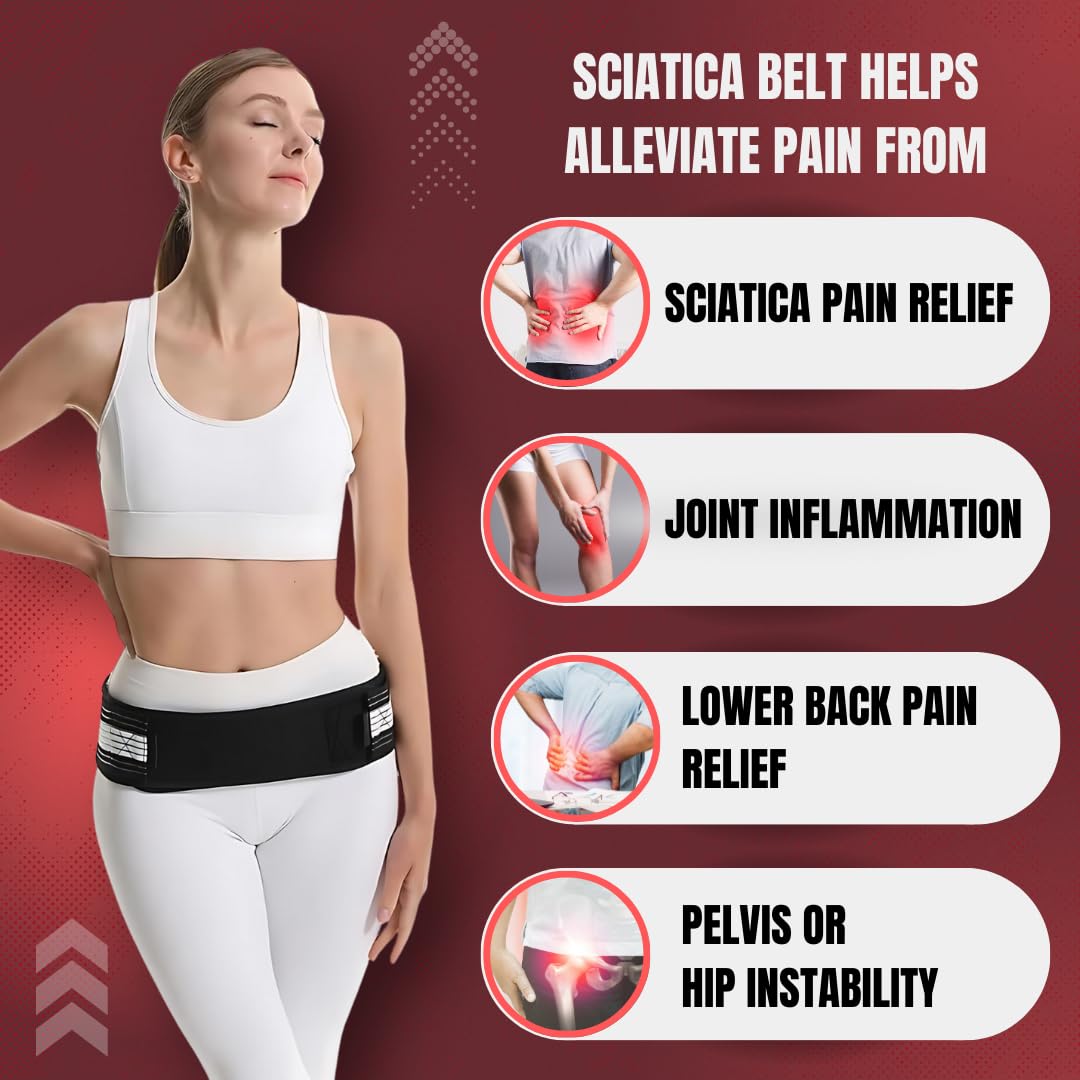 Stretchable Joint Hip Belt - For Lower Back Pain Relief