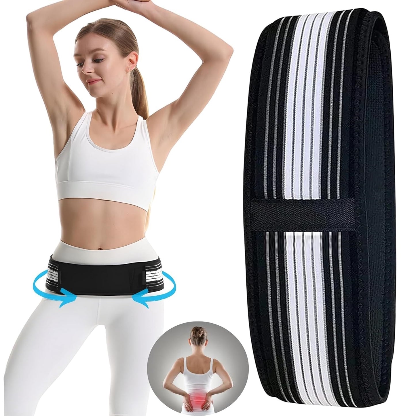 Stretchable Joint Hip Belt - For Lower Back Pain Relief