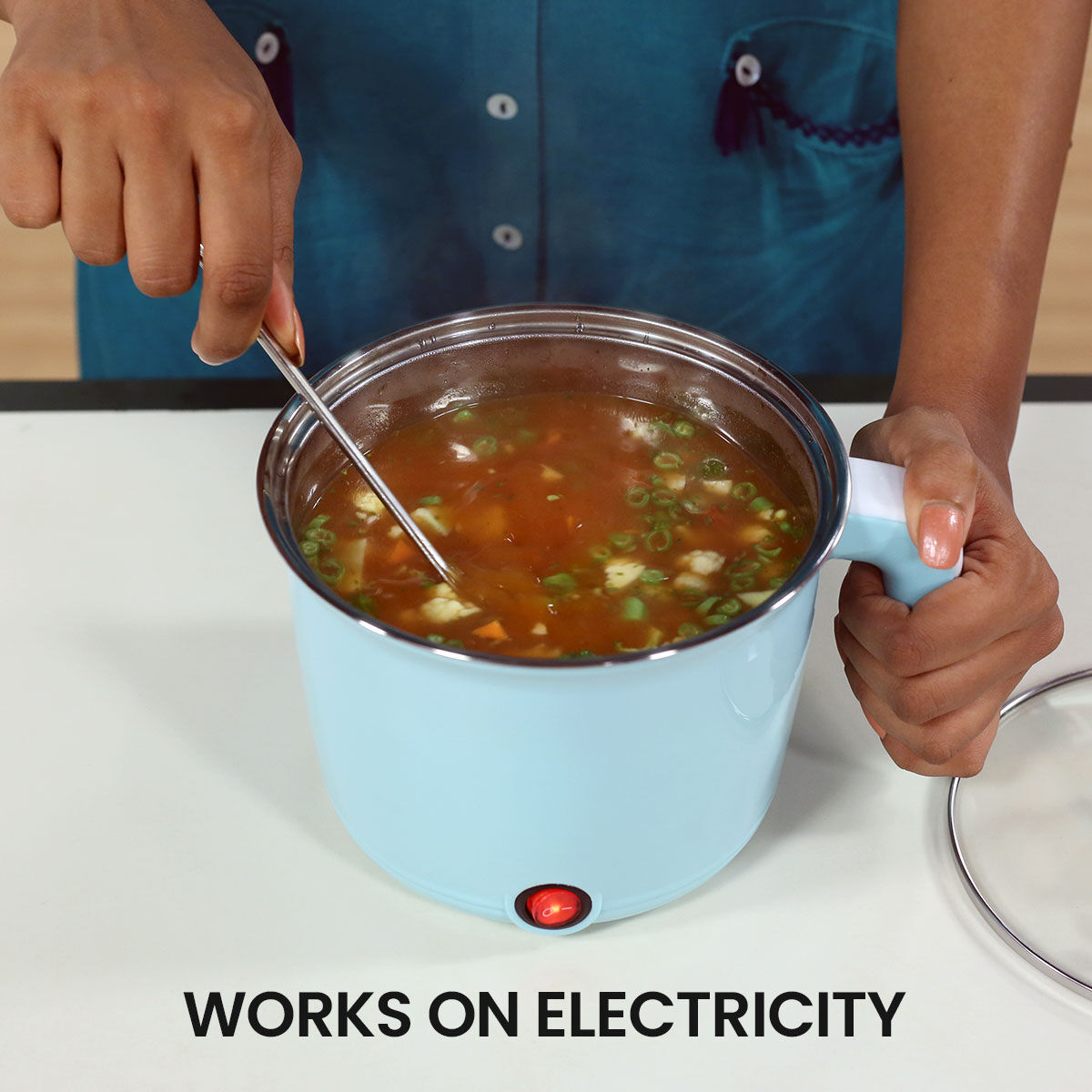 Multipurpose Electric Cooking Pot