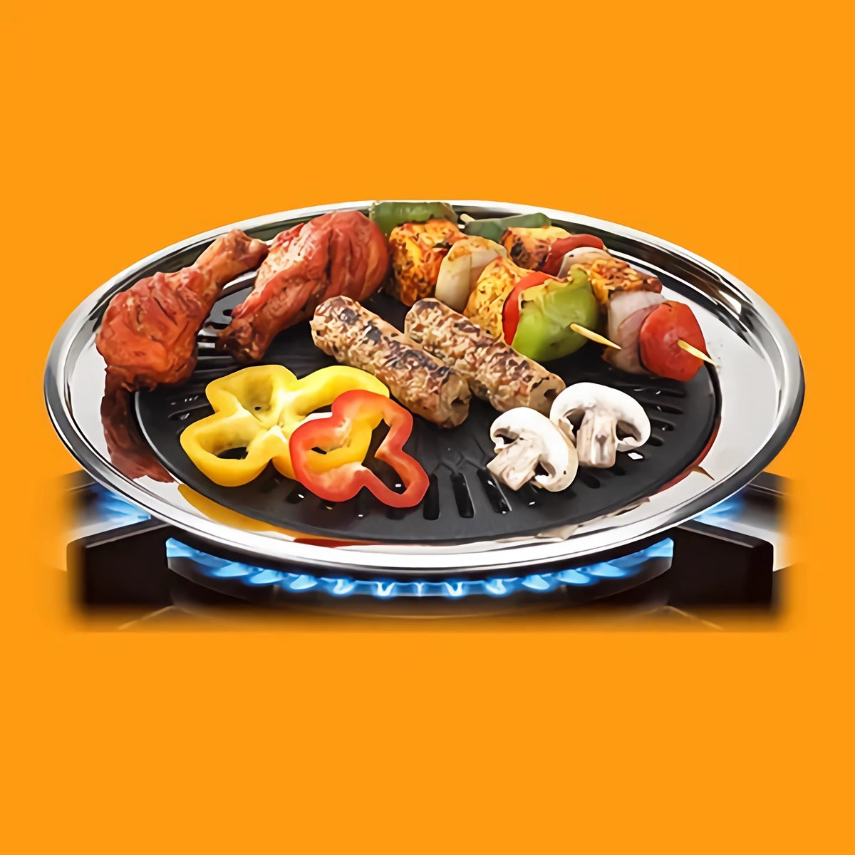 Gas Grill - Indoor Barbeque