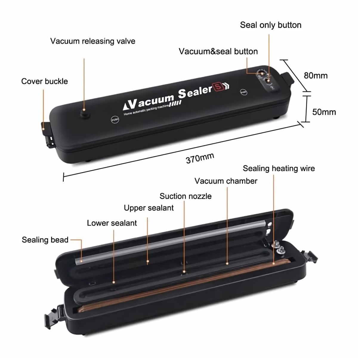 Automatic Food Vacuum Sealer (KA4)