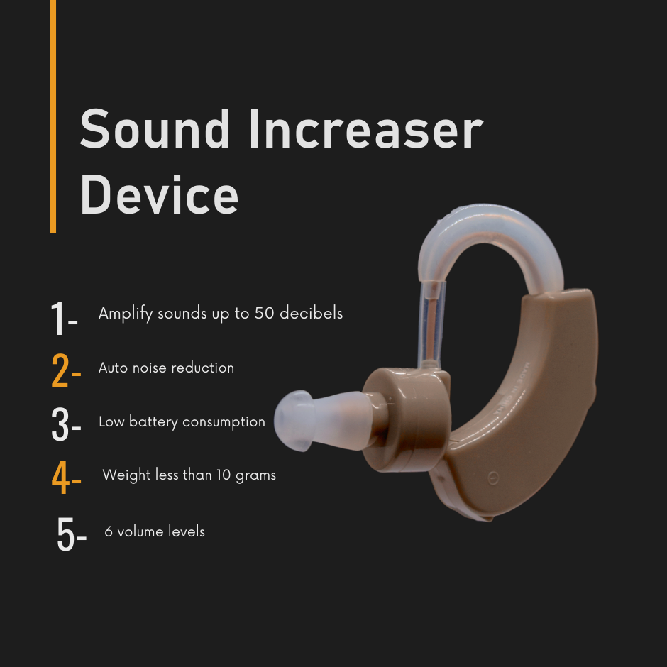 Sound Increaser Device - For Enhanced Hearing Clarity